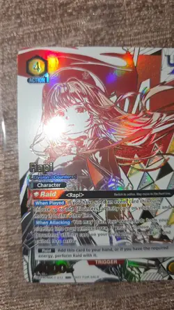 Sealed! Rapi NIKKE Union Arena Top 4 Rare Battle UEPR/NIK-1-011 Foil Promo - Image 2