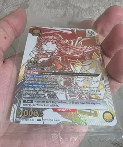 Sealed! Rapi NIKKE Union Arena Top 4 Rare Battle UEPR/NIK-1-011 Foil Promo - Image 4