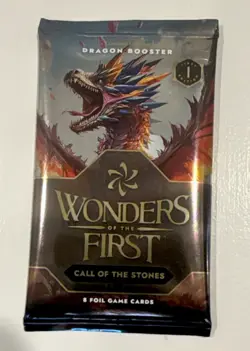 🔥Wonders of the First Call of the Stones Dragon Booster Pack 1 Pack 🤯 - Image 1