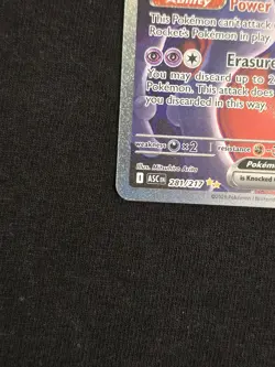 2026 Pokemon TCG Team Rocket's Mewtwo ex #281/217 Ascended Heroes SIR Holo - Image 3