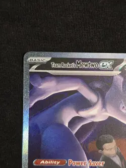 2026 Pokemon TCG Team Rocket's Mewtwo ex #281/217 Ascended Heroes SIR Holo - Image 5