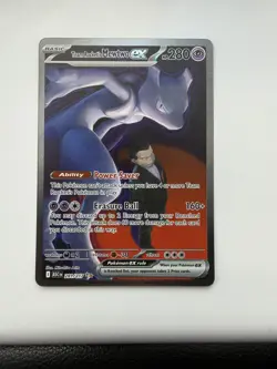 Pokemon TCG Team Rocket's Mewtwo EX 281/217 Ascended Heroes SIR - PACK FRESH - Image 1