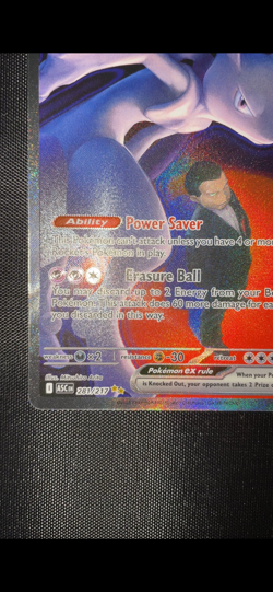 Team Rocket's Mewtwo EX 281/217 ASCENDED HEROES Pack Fresh NM Pokemon English - Image 4