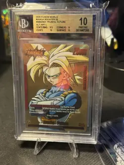 2025 Fusion World Manga Booster 02 Trunks : Future Alt Art Leader BGS 10 - Image 1
