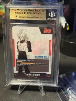 2025 Fusion World Manga Booster 02 Trunks : Future Alt Art Leader BGS 10 - Image 2