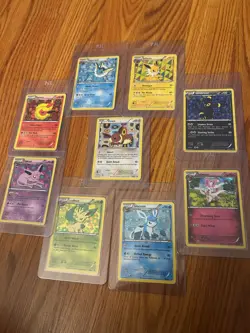 Pokemon TCG Black & White Eeveelutions Promo BW87-94 & XY04 Sylveon Collection - Image 1