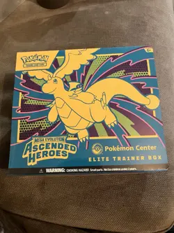 Pokemon TCG Ascended Heroes Pokemon Center ETB New Sealed - IN HAND - Image 1