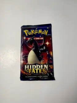 Pokemon Trading Card Game Sun & Moon Hidden Fates Booster Pack!!Sealed!Unweighed 609411429020 - Image 1