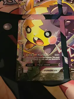 Morpeko V Union Pokemon SWSH287-SWSH290 Card Set 4 Cards - Image 4