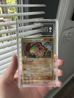 Pokemon TCG Meganium EX Dragon Frontiers Reverse Holo Holo Card 4/101 TAG 9 - Image 5