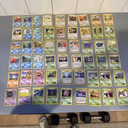 Pokemon TCG 1999 Vintage Lot Of 54 Cards Non-holo HP 54 Cards WOTC! Heavy Played - Image 1