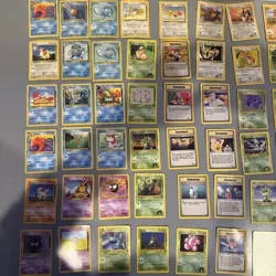 Pokemon TCG 1999 Vintage Lot Of 54 Cards Non-holo HP 54 Cards WOTC! Heavy Played - Image 2