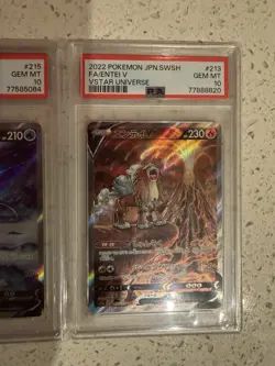 [US Seller]Pokemon PSA 10 Entei Suicune Raikou 213 215 218 SEQUENTIAL - Image 2
