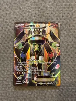 Pokemon TCG Zygarde EX Full Art Alternate Card 54a/124 XY Fates Collide- MINT - Image 1