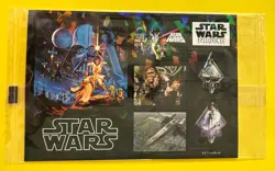 Star Wars EPISODE Ⅳ Sticker Card LOTTE Japanese F/S B - Image 1