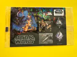 Star Wars EPISODE Ⅳ Sticker Card LOTTE Japanese F/S B - Image 3