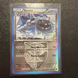 Steelix - 79/116 - Rare - Reverse Holo Pokemon Plasma Freeze Card NM Excellent - Image 1