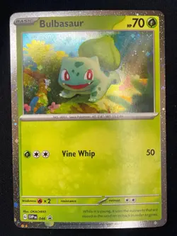 Pokemon Bulbasaur - (Cosmos Holo) Promo SV: Scarlet & Violet Promo Cards 046 NM - Image 1