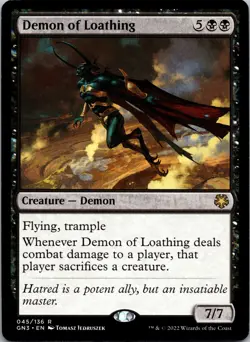 Demon of Loathing 45 Rare Magic Game Night: Free-For-All Magic: The Gathering LP - Image 1