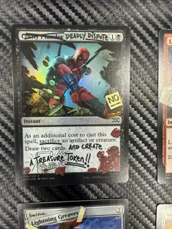 Secret Lair x Marvel I Fixed It For You (You're Welcome) Foil MTG Deadpool - Image 2