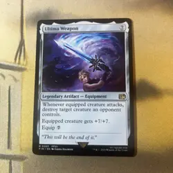 MTG / Ultima Weapon / Nm & Never Played - Image 1
