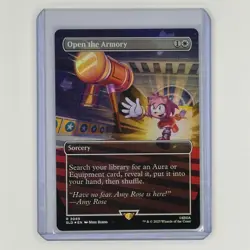 Open the Armory (Rainbow Foil) 2089 NM R Secret Lair Drop Series MTG - Image 1