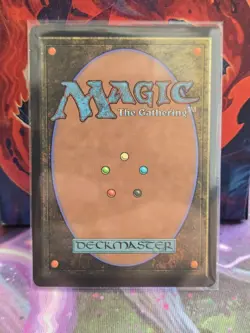 Ad Nauseam Mtg Silver Scroll Foil Mint - Image 2