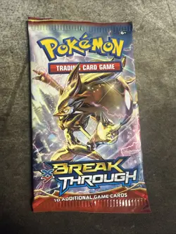 Pokemon TCG XY Break Through Booster Pack Sealed - Image 1