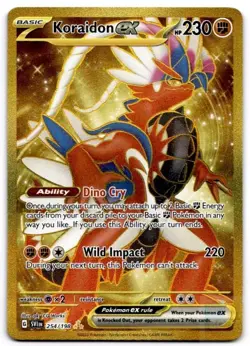 Koraidon ex 254/198 Hyper Rare Scarlet & Violet Pokemon Holo Near Mint - Image 1