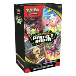 Pokemon TCG: Mega Evolution-Perfect Order Booster Bundle (6 Packs) New Sealed - Image 1