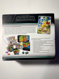Paldea Evolved Elite Trainer Box Etb Scarlet & Violet Pokemon TCG **SEALED/NEW** - Image 2