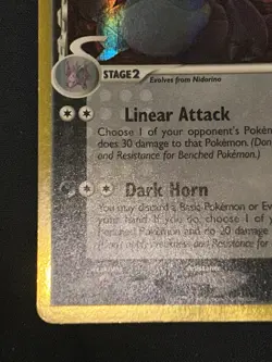 Pokemon TCG Nidoking Delta Species 6/101 Holo Rare Ex Dragon Frontiers 2006 LP+ - Image 4