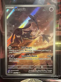 Pokemon TCG Mesprit Illustration Rare Surging Sparks 204/191 NM - Image 1