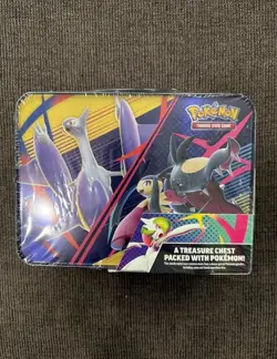 Pokemon TCG, 2025 Mega Evolution Fall Collector Chest Lunch Box Tin - Image 1