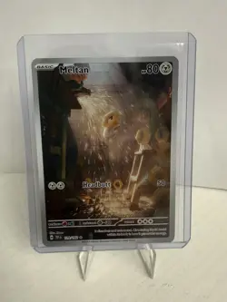 Pokemon Meltan SV05: Temporal Forces 179/162 80 HP Illustration Rare Holo - Image 1