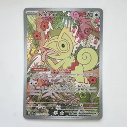 Pokemon Kecleon 213/191 Sv08 Surging Sparks Illustration Rare Full Art Holo - Image 1