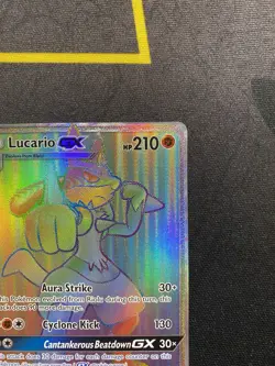 Pokemon - Lucario GX 135/131 Secret Rare - Forbidden Light - Image 3