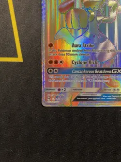 Pokemon - Lucario GX 135/131 Secret Rare - Forbidden Light - Image 4