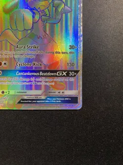 Pokemon - Lucario GX 135/131 Secret Rare - Forbidden Light - Image 5