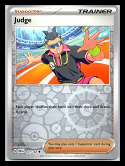 Judge - Uncommon Reverse Holo 167/182 DRI SV10: Destined Rivals Pokemon TCG - Image 1