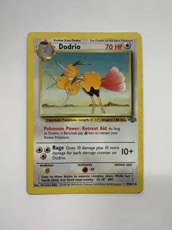 Pokemon Dodrio Stage 1 34/64 Jungle Uncommon - Image 1