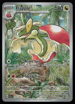 Flapple 210/191 Illustration Rare Surging Sparks Pokemon NM - Image 1