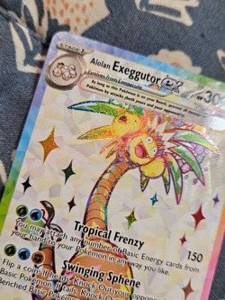 Alolan Exeggutor - Ultra Rare Holo - EX Sv08: Surging Sparks 225/191 - Pokemon - Image 3