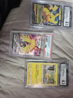 Pikapac 2022 Pokemon PSA 10 Pikachu VMAX SWSH FA Lost Origin TG17/TG30 2 Cgc 8.5 - Image 2