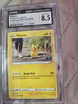Pikapac 2022 Pokemon PSA 10 Pikachu VMAX SWSH FA Lost Origin TG17/TG30 2 Cgc 8.5 - Image 3