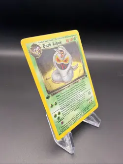 Dark Arbok - 1st Edition Holo - 7/82 Team Rocket - Pokemon TCG - 2000 - Image 4