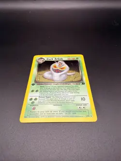 Dark Arbok - 1st Edition Holo - 7/82 Team Rocket - Pokemon TCG - 2000 - Image 5