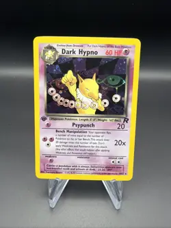 Dark Hypno - 1st Edition Holo - 9/82 Team Rocket - Pokemon TCG - 2000 - Image 1