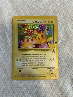 Pokemon ______'s Pikachu Promo Holo Wotc 50 HP 24/53 - Image 3