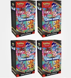 Pokemon Mega Evolution Chaos Rising Booster Bundles x4 PRESALE 5/22 - Image 1